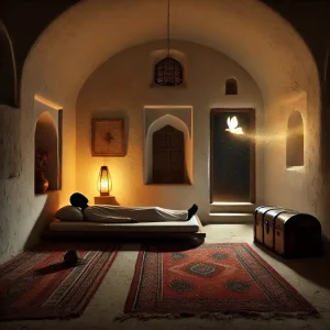 غدا الليل عند اللي تهنى ساعة